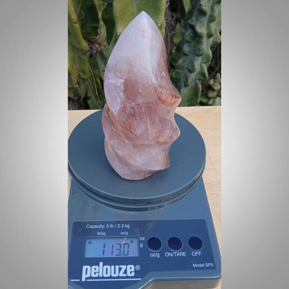 🔥LAST DAY! hematoid / fire quartz FLAME stone rock crystal GROUNDING 02 - Picture 6 of 6